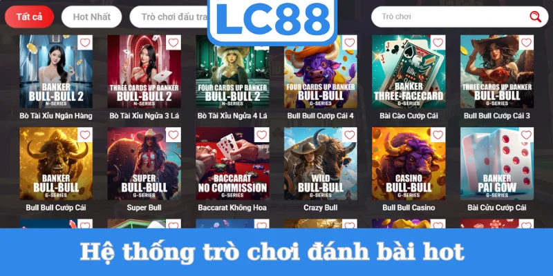 he-thong-tro-choi-danh-bai-hot